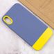 Чехол TPU+PC Bichromatic для Apple iPhone XR (6.1") Blue / Yellow фото 4