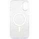 Чехол TPU Ummi transparent with Magnetic Fit для Apple iPhone 17 (6.3") Clear фото 4