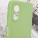 Силиконовый чехол Candy Full Camera для Oppo A38 / A18 Фисташковый фото 5