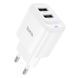 СЗУ Hoco C141A Smart 2.1A (2USB-A) White фото 1