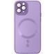 Чехол TPU+Glass Sapphire Midnight with Magnetic Fit для Apple iPhone 13 Pro Max (6.7") Сиреневый / Lilac