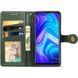 Шкіряний чохол-книжка GETMAN Gallant (PU) для Xiaomi Redmi Note 9 / Redmi 10X Зелений фото 3