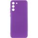 Чохол Silicone Cover Lakshmi Full Camera (A) для Samsung Galaxy S21 FE Фіолетовий / Purple