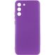 Чехол Silicone Cover Lakshmi Full Camera (A) для Samsung Galaxy S21 FE Фиолетовый / Purple