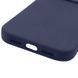 Чехол Silk Full Camera Protective (AA) NO LOGO для Apple iPhone 17 (6.3") Темно-синий / Midnight blue фото 4