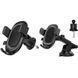 Автодержатель Baseus UltraControl Pro Series Clamp-Type (C40351600113-0) Cluster Black фото 1