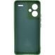 Чехол Silicone Cover Lakshmi Full Camera (A) для Xiaomi Redmi Note 13 Pro+ Зеленый / Dark green фото 2