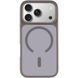 TPU+PC чохол Metal Buttons with Magnetic Fit для Apple iPhone 18 Pro Max / 17 Pro Max (6.9") Сірий / Grey фото 2