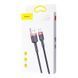 Дата кабель Baseus Cafule USB to Type-C Cable 3A (1m) (CATKLF-B) Красный / Черный фото 4