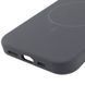 Чехол Silk Full Protective (AA) NO LOGO with Magnetic Fit для Apple iPhone 13 (6.1") Серый / Dark Gray фото 5