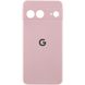 Чохол Silicone Cover Lakshmi Full Camera (AAA) with Logo для Google Pixel 7a Рожевий / Pink Sand