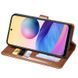 Шкіряний чохол-книжка GETMAN Gallant (PU) для Samsung Galaxy A55 Коричневий фото 6