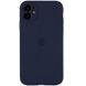 Уцінка Чохол Silicone Case Full Camera Protective (AA) для Apple iPhone 12 (6.1") Відкрита упаковка / Темно-синій / Midnight blue