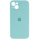 Чехол Silicone Case Full Camera Protective (AA) для Apple iPhone 15 Plus (6.7") Бирюзовый / Marine Green фото 1
