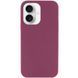 Чехол Silk Full Protective (AA) NO LOGO для Apple iPhone 16 Plus (6.7") Бордовый / Plum