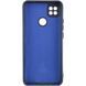 Чохол Silicone Cover Lakshmi Full Camera (AAA) для Xiaomi Redmi 10A Темно-синій / Midnight blue фото 2