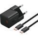 СЗУ Baseus GaN5 Fast Charger (mini) PD25W (1USB-C) + кабель Type-C to Type-C (P10110909113) Cluster Black фото 1