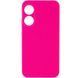 Чехол Silicone Cover Lakshmi Full Camera (AAA) для Oppo A58 4G Розовый / Barbie pink