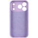 Чохол Silk Full Camera Protective (AA) NO LOGO для Apple iPhone 17 Pro Max / 18 Pro Max (6.9") Бузковий / Lilac фото 3