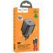 СЗУ Hoco N40 Mighty 1C PD20W + Type to Type-C Black фото 6