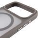 TPU+PC чохол Metal Buttons with Magnetic Fit для Apple iPhone 18 Pro Max / 17 Pro Max (6.9") Сірий / Grey фото 4