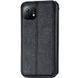 Кожаный чехол книжка GETMAN Cubic (PU) для Xiaomi Mi 11 Черный фото 3