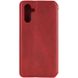 Кожаный чехол книжка GETMAN Cubic (PU) для Samsung Galaxy A24 4G Красный фото 2