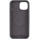 Чехол Silk Full Protective (AA) NO LOGO with Magnetic Fit для Apple iPhone 13 (6.1") Серый / Dark Gray фото 3