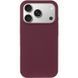 Чехол Silk Full Protective (AA) NO LOGO для Apple iPhone 17 Pro Max / 18 Pro Max (6.9") Бордовый / Plum фото 2