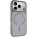 TPU+PC чохол Metal Buttons with Magnetic Fit для Apple iPhone 18 Pro Max / 17 Pro Max (6.9") Сірий / Grey фото 1