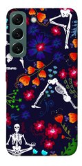 Чохол itsPrint Yoga skeletons для Samsung Galaxy S22