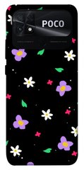 Чехол itsPrint Цветы и лепестки для Xiaomi Poco C40
