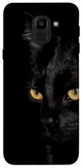 Чохол itsPrint Чорний кіт для Samsung J600F Galaxy J6 (2018)