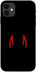 Чохол itsPrint Red horns для Apple iPhone 11 (6.1")