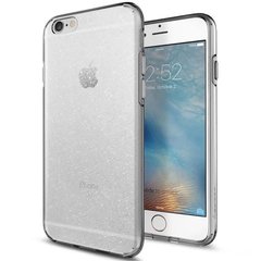 TPU чехол Molan Cano Jelly Sparkle для Apple iPhone 6/6s (4.7") Прозрачный