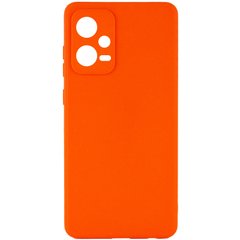 Силіконовий чохол Candy Full Camera для Xiaomi Poco X5 5G / Note 12 5G Помаранчевий / Orange