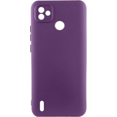Чехол Silicone Cover Lakshmi Full Camera (A) для TECNO POP 5 Фиолетовый / Purple