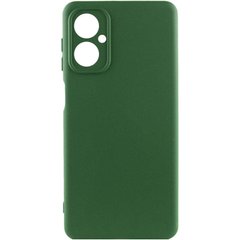 Чехол Silicone Cover Lakshmi Full Camera (A) для Motorola Moto G54Зеленый / Dark green