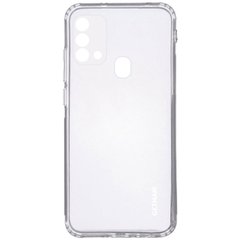 TPU чехол GETMAN Clear 1,0 mm для Samsung Galaxy M21s Бесцветный (прозрачный)