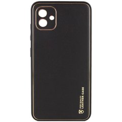 Шкіряний чохол Xshield для Samsung Galaxy A05 Чорний / Black