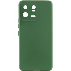 Чехол Silicone Cover Lakshmi Full Camera (A) для Xiaomi 13 Зеленый / Dark green