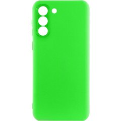 Уценка Чехол Silicone Cover Lakshmi Full Camera (A) для Samsung Galaxy S23 FE Эстетический дефект / Салатовый / Neon green
