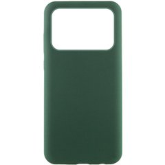 Чохол Silicone Cover Lakshmi (AAA) для Xiaomi Poco X6 Pro Зелений / Cyprus Green