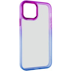 Чохол TPU+PC Fresh sip series для Apple iPhone 14 Plus (6.7") Синій / Фіолетовий