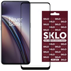 Захисне скло SKLO 3D (full glue) для Oppo Reno 8 5G Чорний