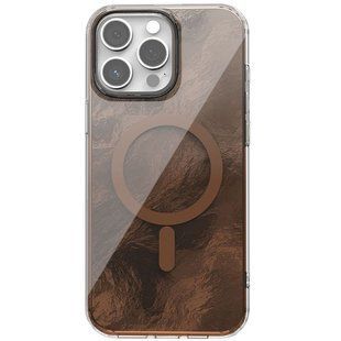 Чехол TPU Shiny Mountain Magnetic Fit для Apple iPhone 15 Pro Max (6.7") Chocolate