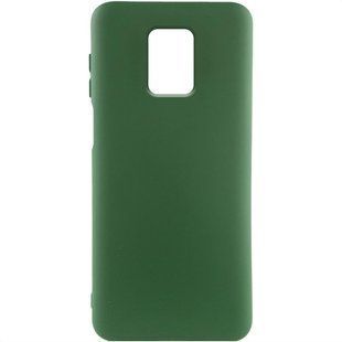 Чехол Silicone Cover Ummi Lakshmi (AA) для Xiaomi Redmi Note 9s / Note 9 Pro / Note 9 Pro Max Зеленый / Dark green