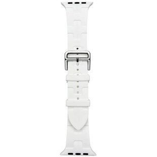 Уценка Ремешок Kilim для Apple Watch 42(ser.1-3)/44/45/46/49mm Мятая упаковка / White