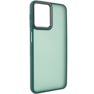 Чехол TPU+PC Lyon Frosted для Motorola Moto G14 Green