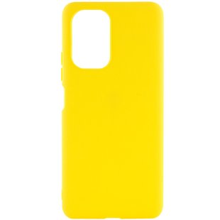 Силиконовый чехол Candy для Xiaomi Redmi Note 10 / Note 10s Желтый